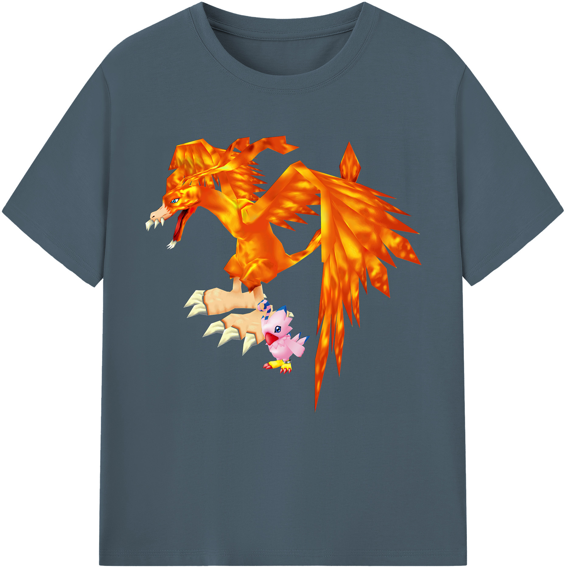 （画像用） Digimon デジタルモンスター/デジモン 綿100％半袖Tシャツ（フロントプリント）